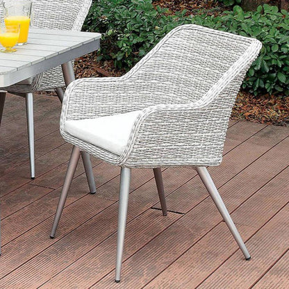  Furniture of America Outdoor Seating Chairs CM-OT1866-AC-2PK IMAGE 1