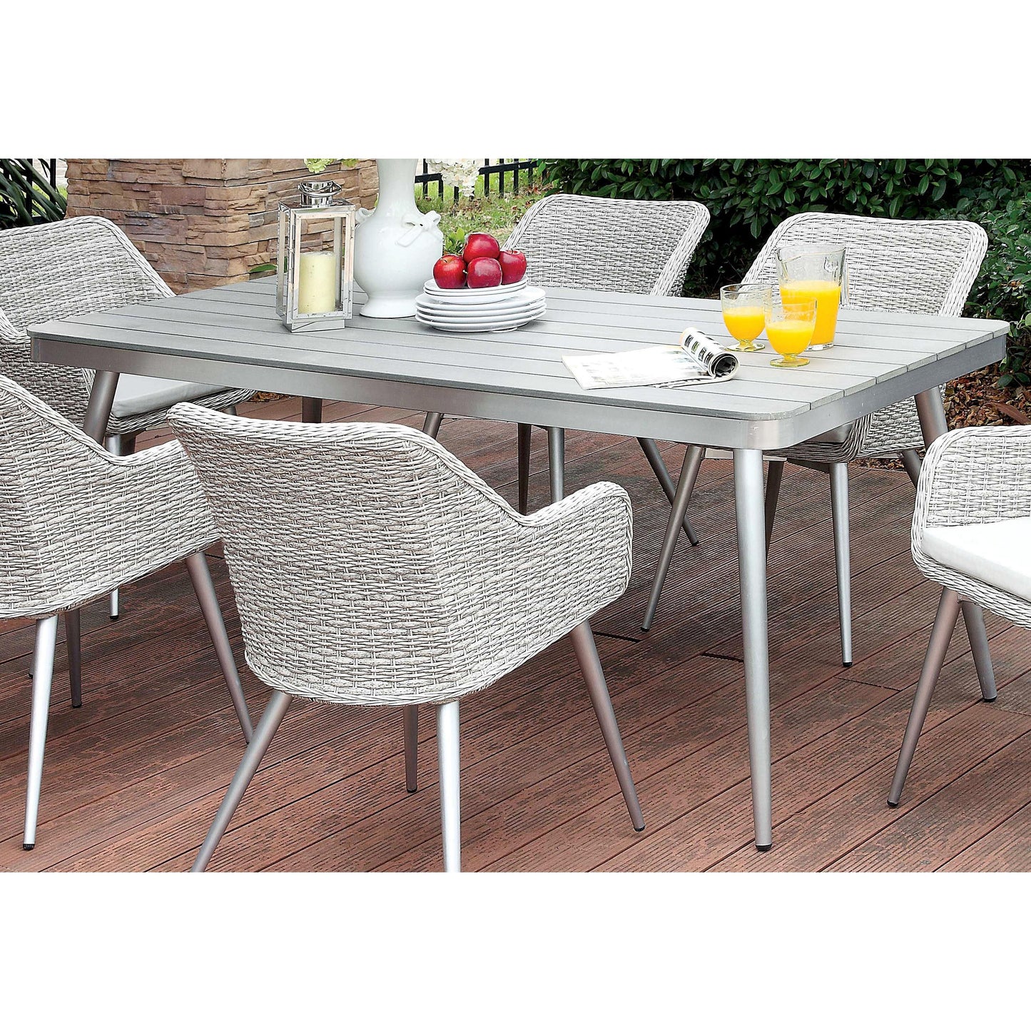  Furniture of America Outdoor Tables Dining Tables CM-OT1866-T IMAGE 1