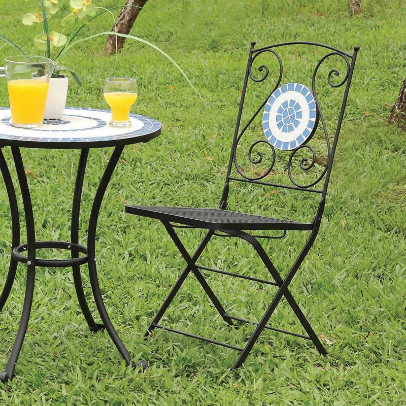  Furniture of America Outdoor Seating Chairs CM-OT1801-CH-2PK IMAGE 1