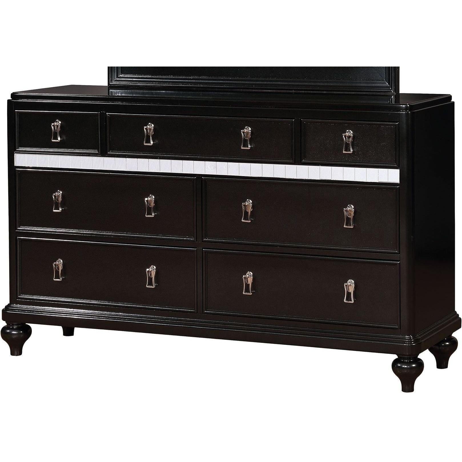  Furniture of America Ariston 7-Drawer Dresser CM7170BK-D IMAGE 1