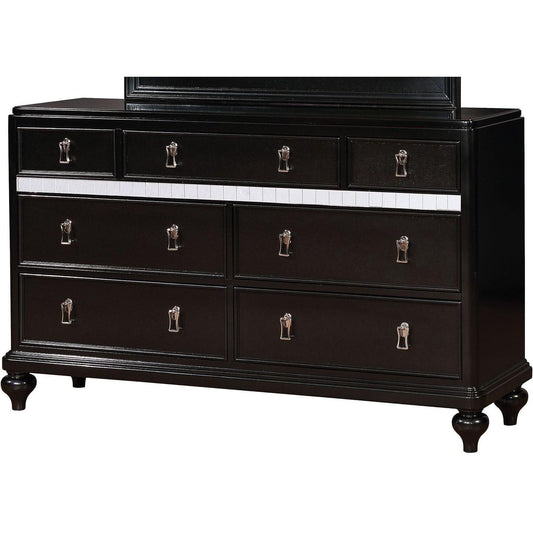 Furniture of America Ariston 7-Drawer Dresser CM7170BK-D IMAGE 1