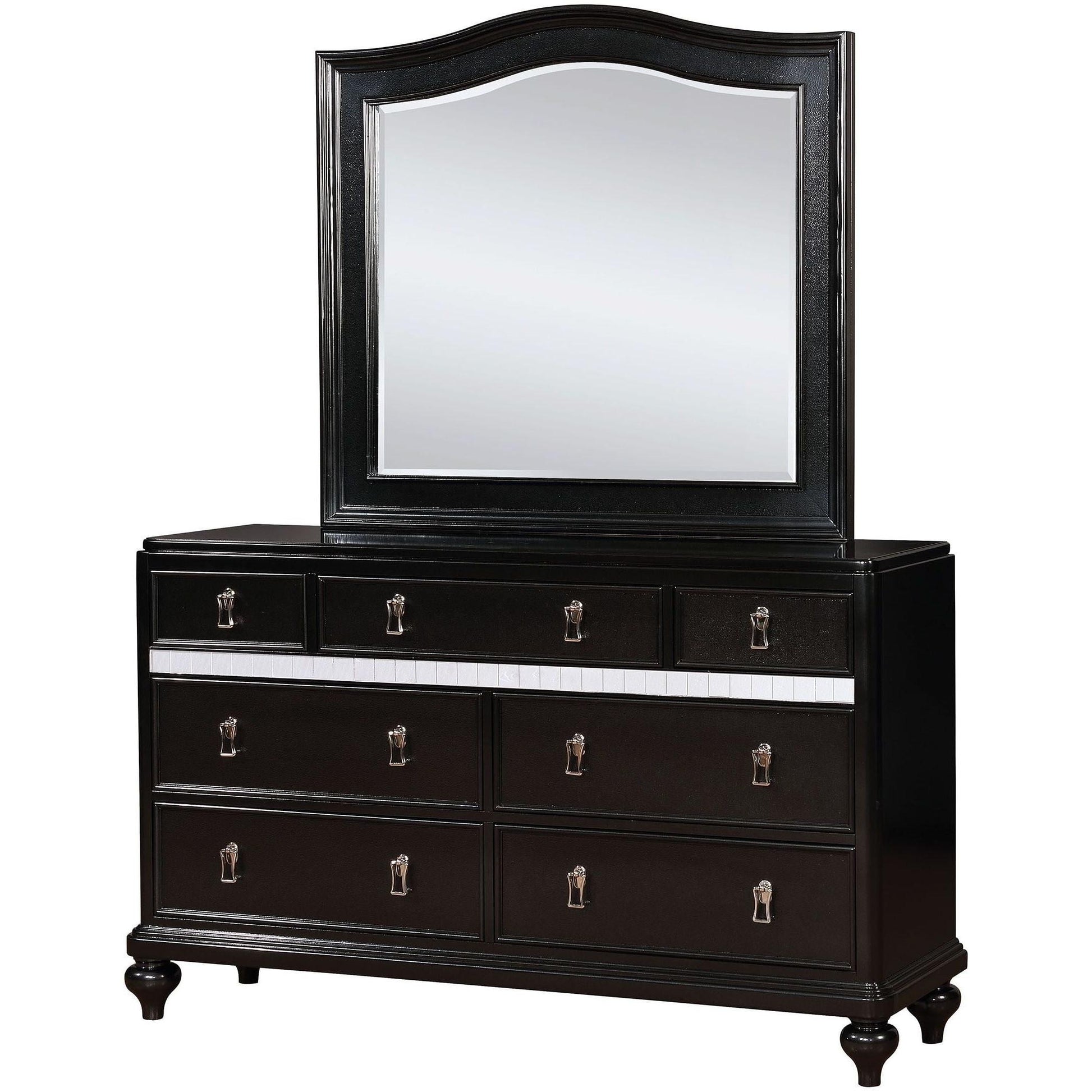  Furniture of America Ariston 7-Drawer Dresser CM7170BK-D IMAGE 2