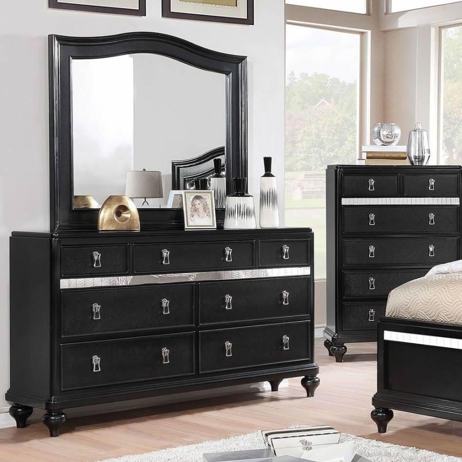  Furniture of America Ariston 7-Drawer Dresser CM7170BK-D IMAGE 3