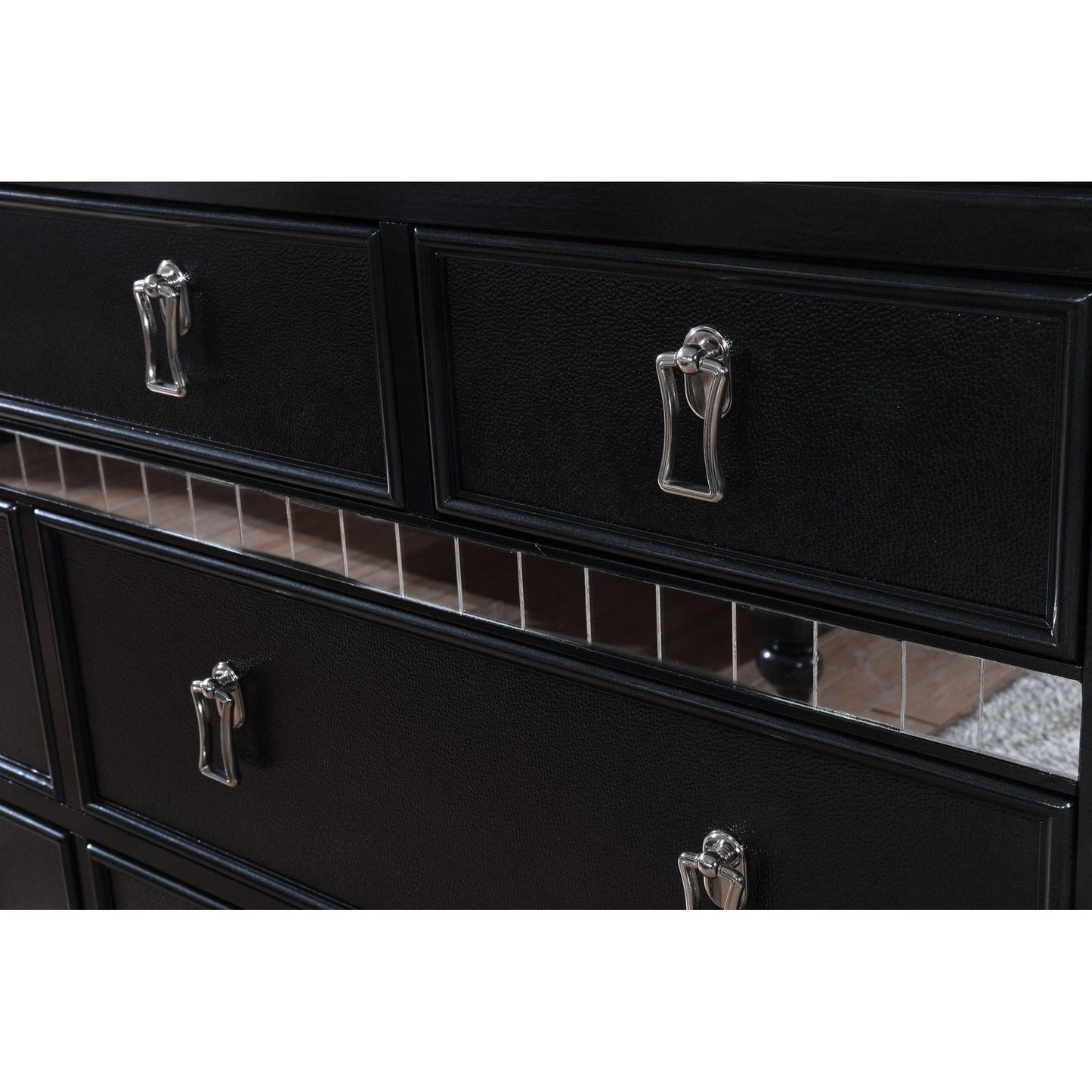  Furniture of America Ariston 6-Drawer Chest CM7170BK-C IMAGE 3
