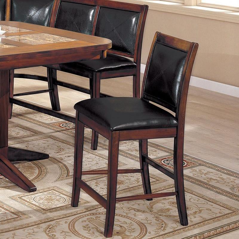  Furniture of America Living Stone II Counter Height Stool CM3590PC-2PK IMAGE 1