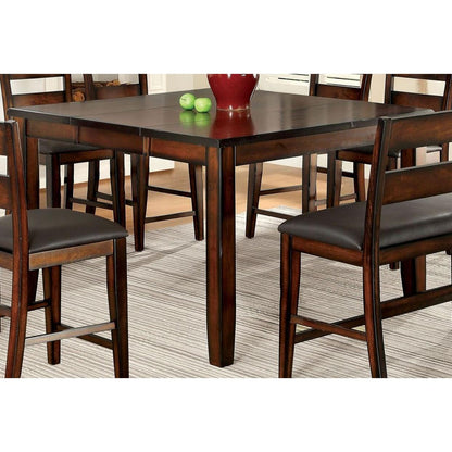 Furniture of America Dickinson CM3187PT Counter Height Table IMAGE 2