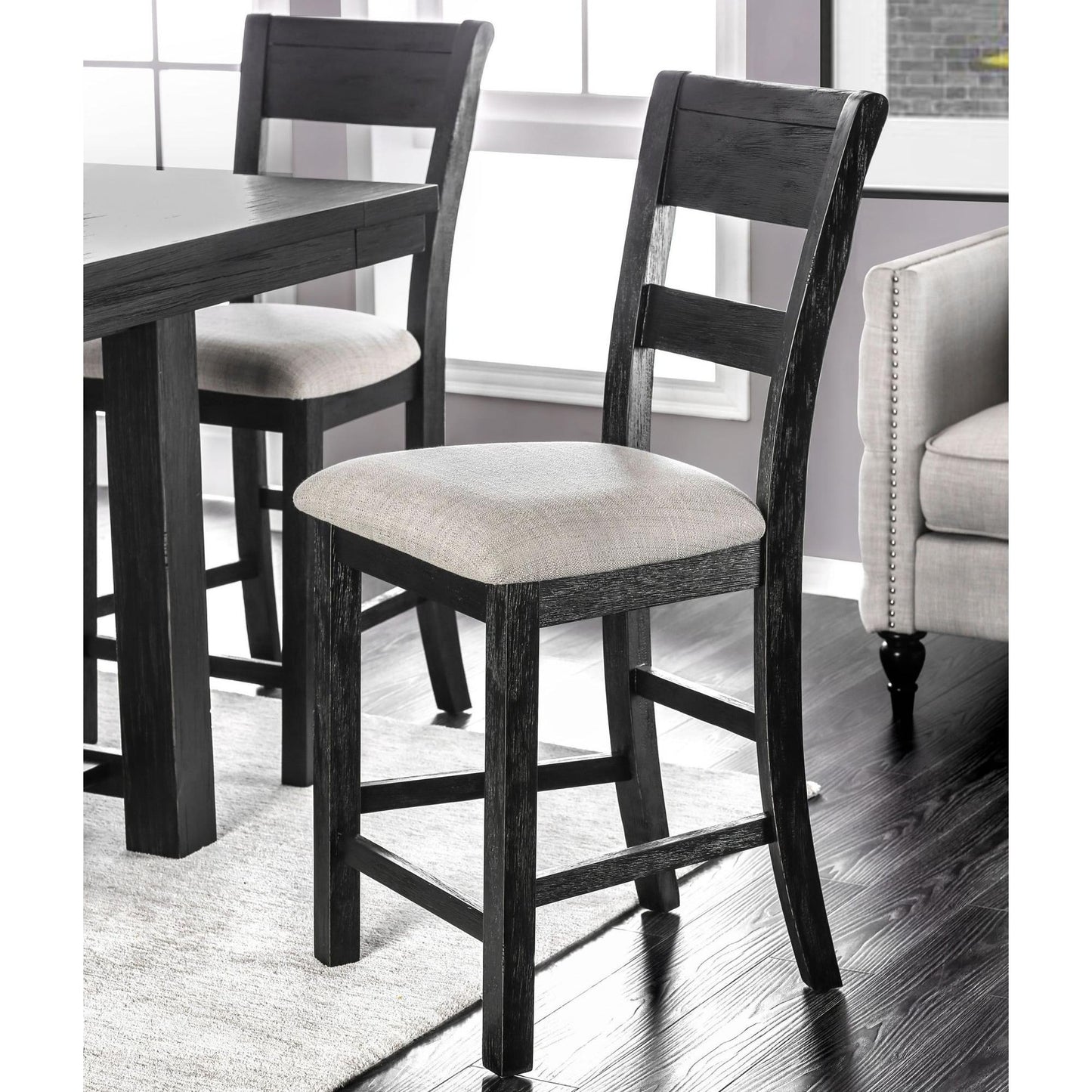  Furniture of America Thomaston Counter Height Dining Chair CM3543PC-2PK IMAGE 1