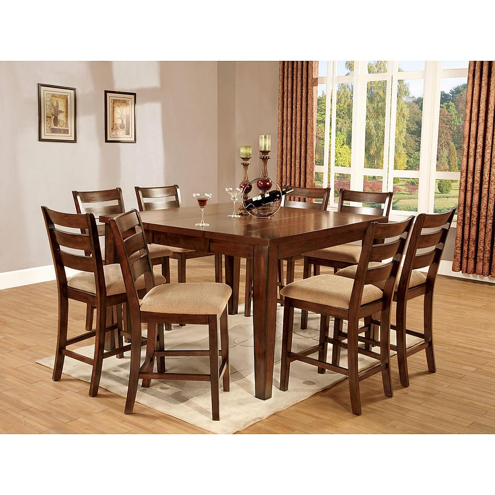  Furniture of America Priscilla Counter Height Dining Chair CM3111PC-DK-2PK IMAGE 4