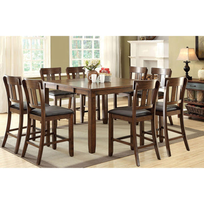  Furniture of America Square Brockton II Dining Table CM3355PT IMAGE 4