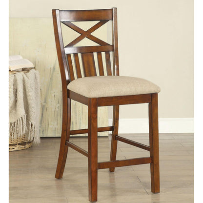  Furniture of America Arlington Counter Height Dining Chair CM3037PC-2PK IMAGE 1