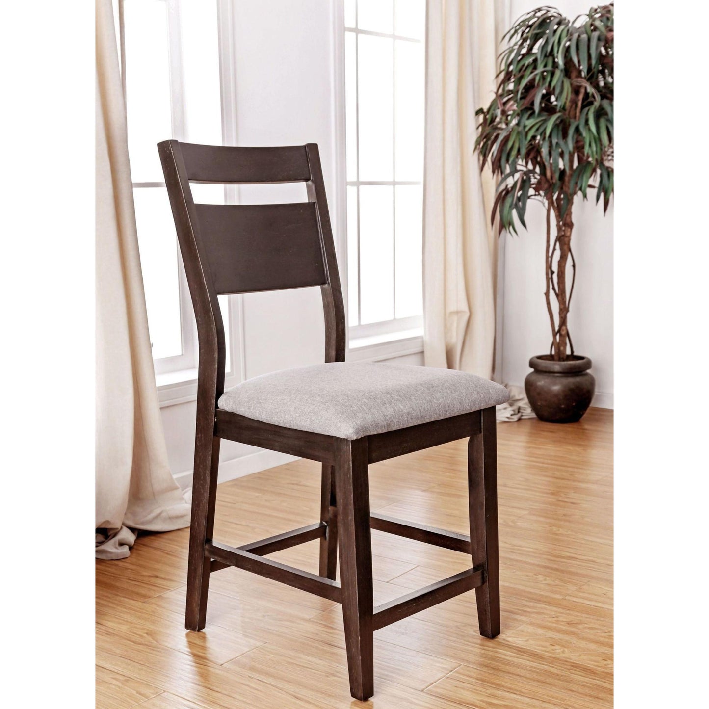  Furniture of America Joinville II Counter Height Dining Chair CM3985PC-2PK IMAGE 3