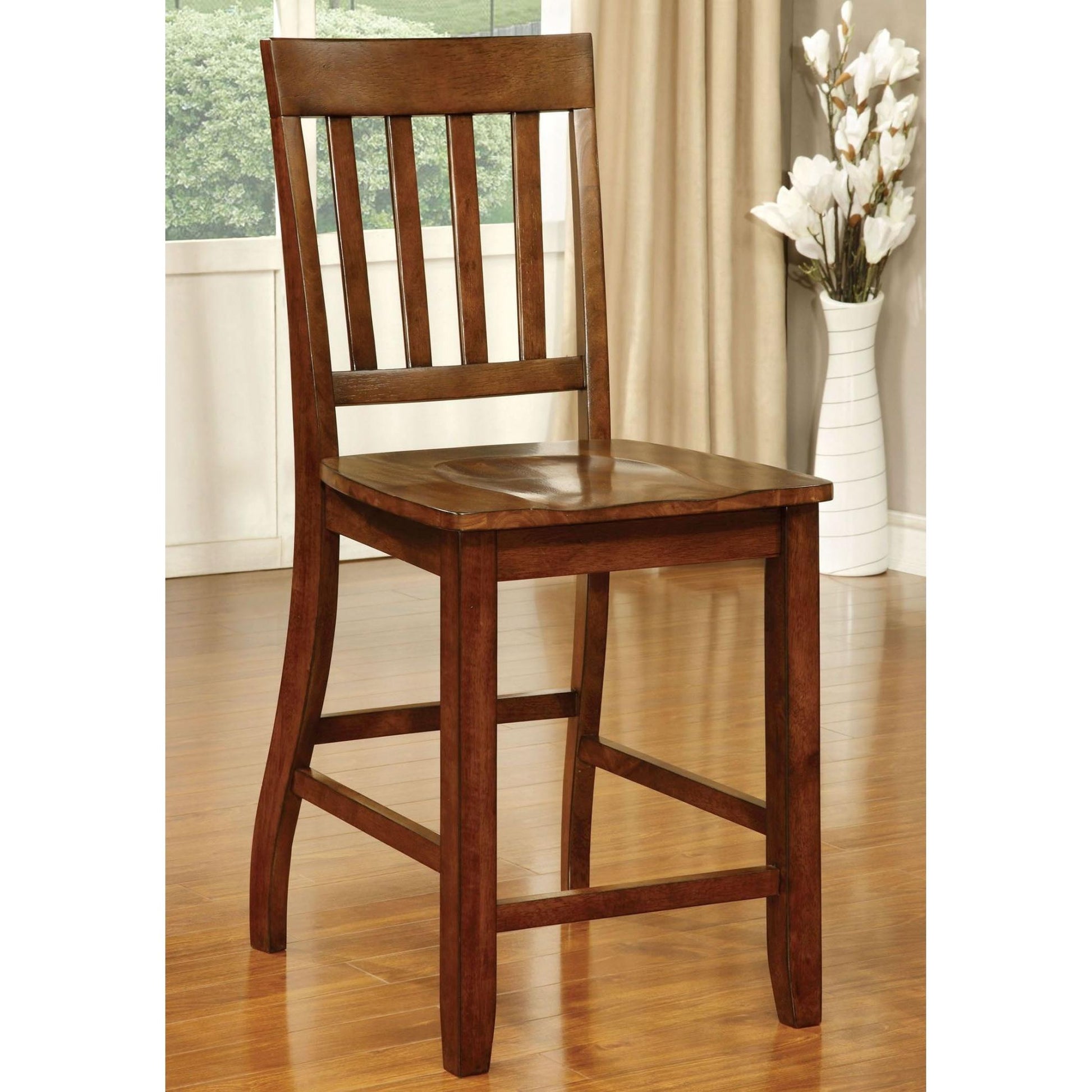  Furniture of America Foster II Counter Height Dining Chair CM3437PC-2PK IMAGE 2