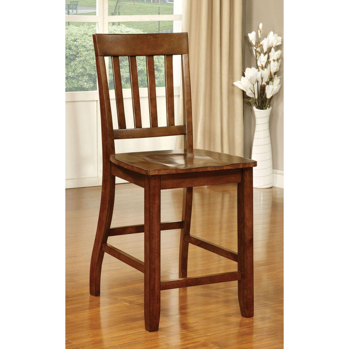  Furniture of America Foster II Counter Height Dining Chair CM3437PC-2PK IMAGE 3