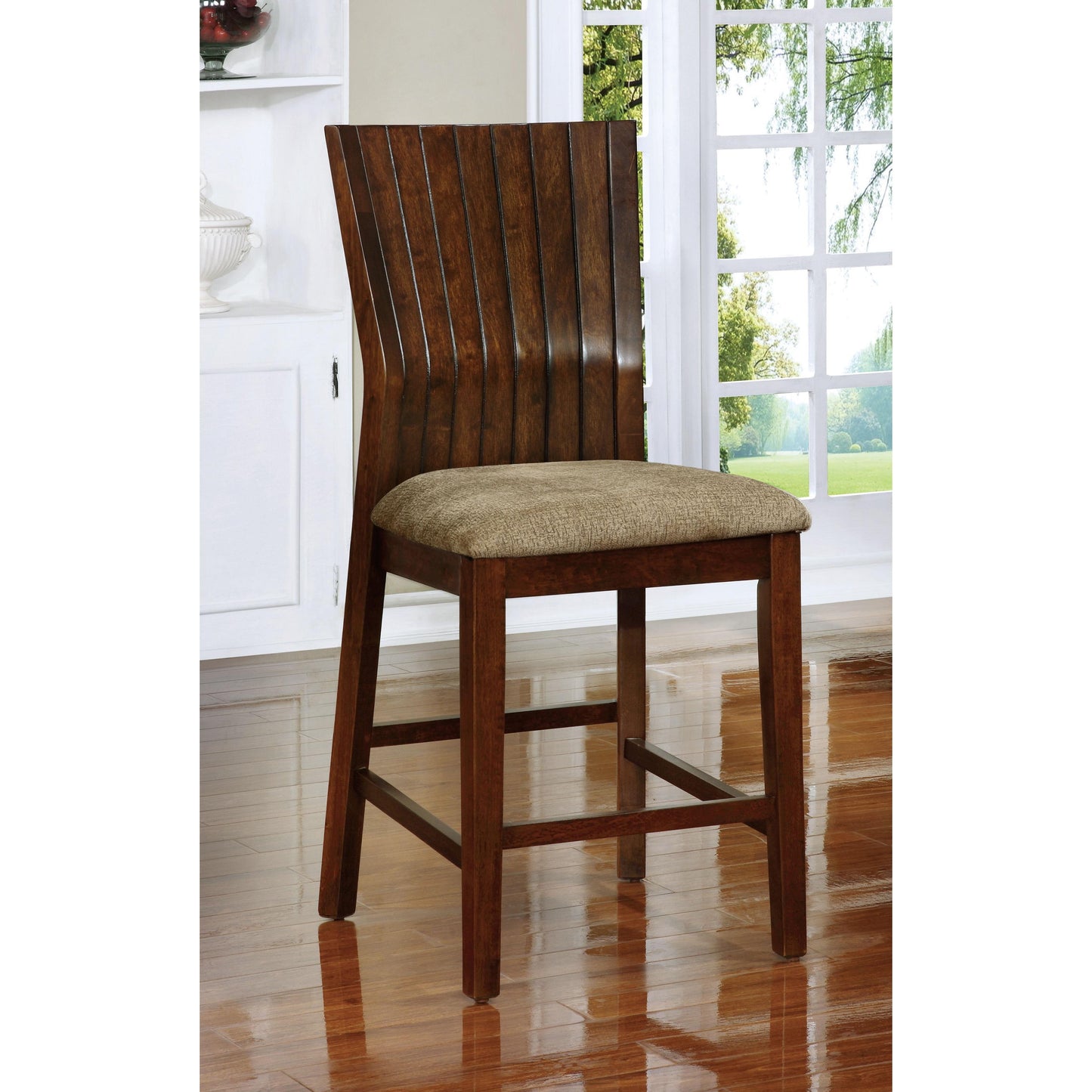  Furniture of America Montreal II Counter Height Dining Chair CM3711PC-2PK IMAGE 2