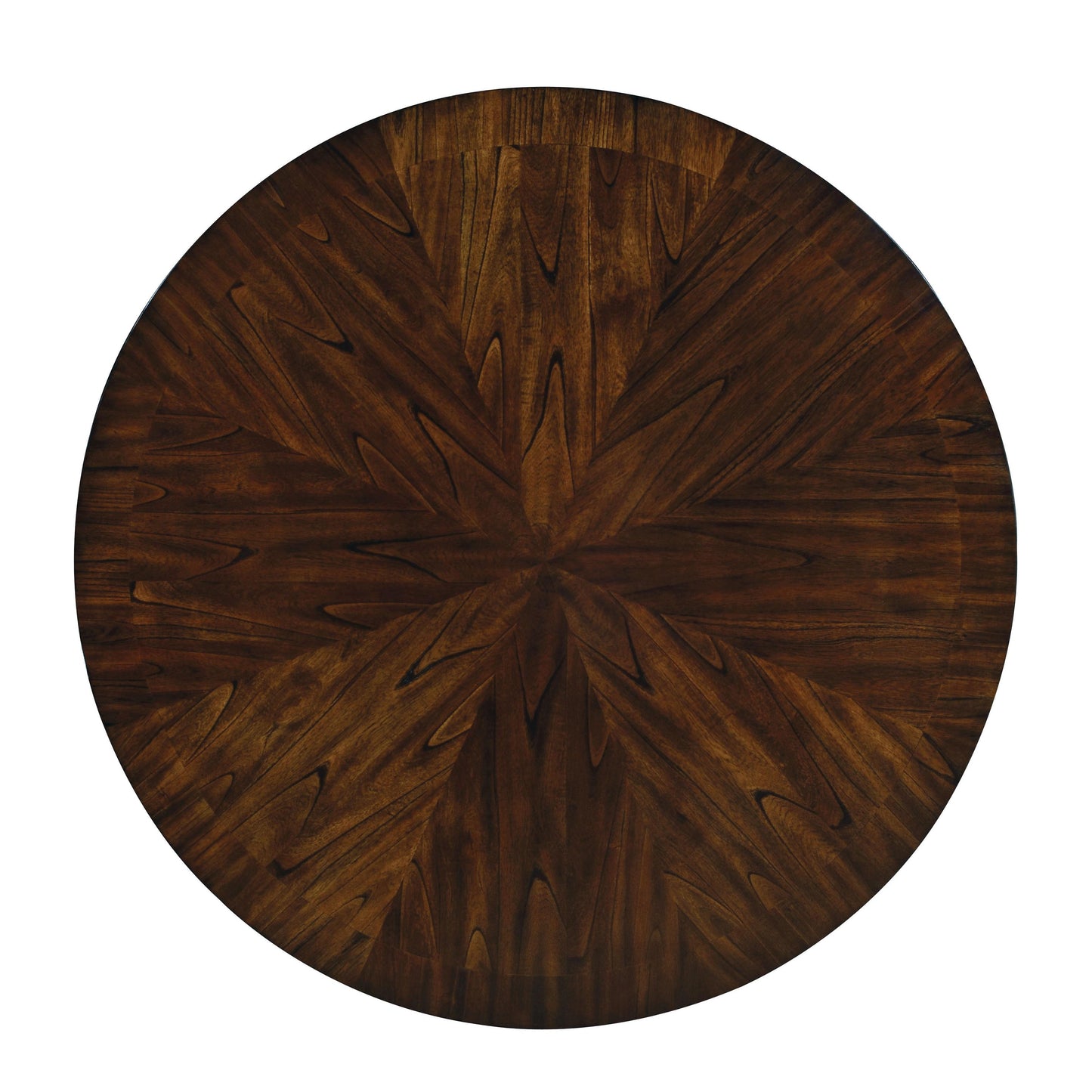  Furniture of America Round Montreal II Dining Table with Pedestal Base CM3711RPT-TABLE IMAGE 3