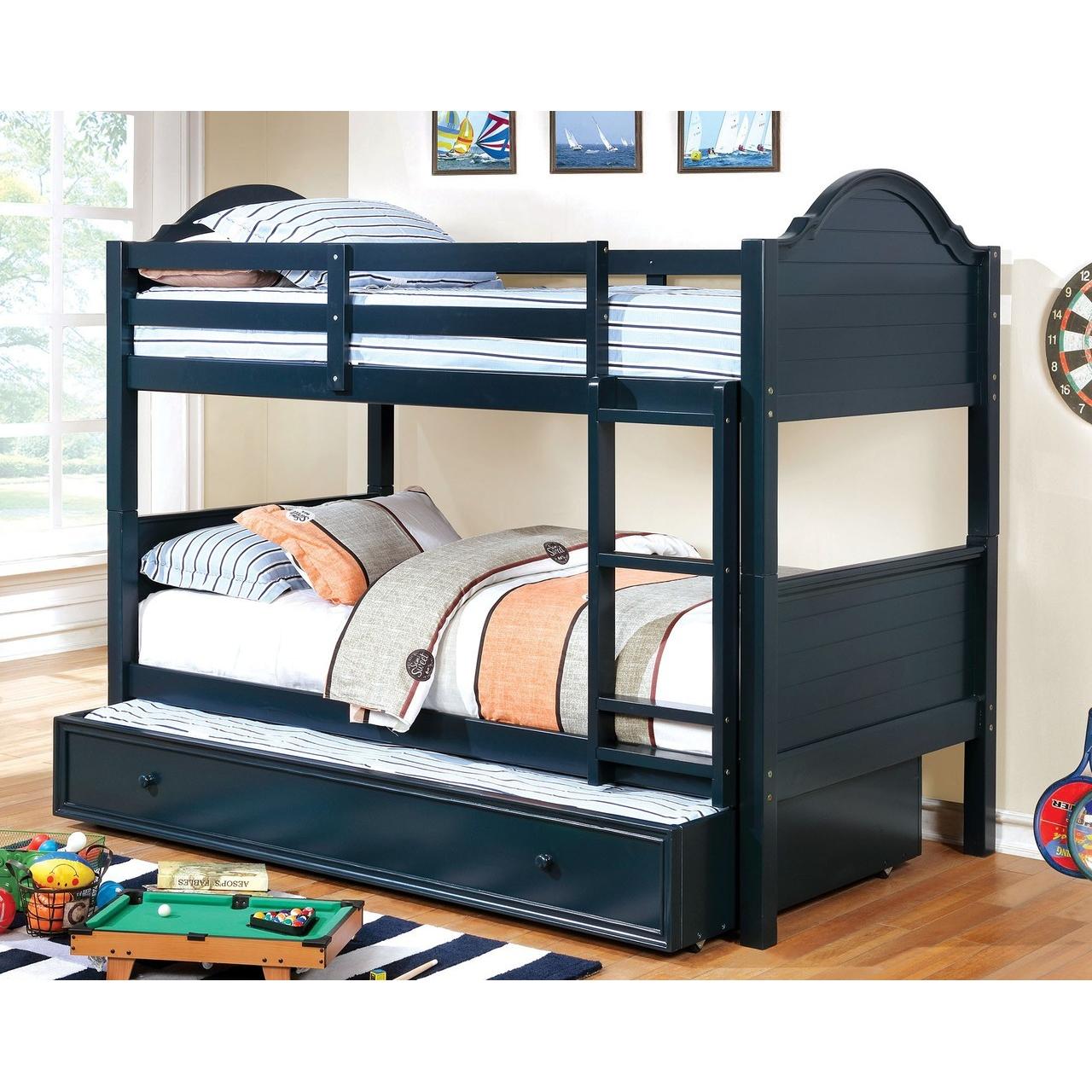 Furniture of America Kids Beds Bunk Bed CM-BK920BL-BED IMAGE 2