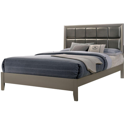  Furniture of America Blythe Queen Upholstered Panel Bed CM7869Q-BED IMAGE 1
