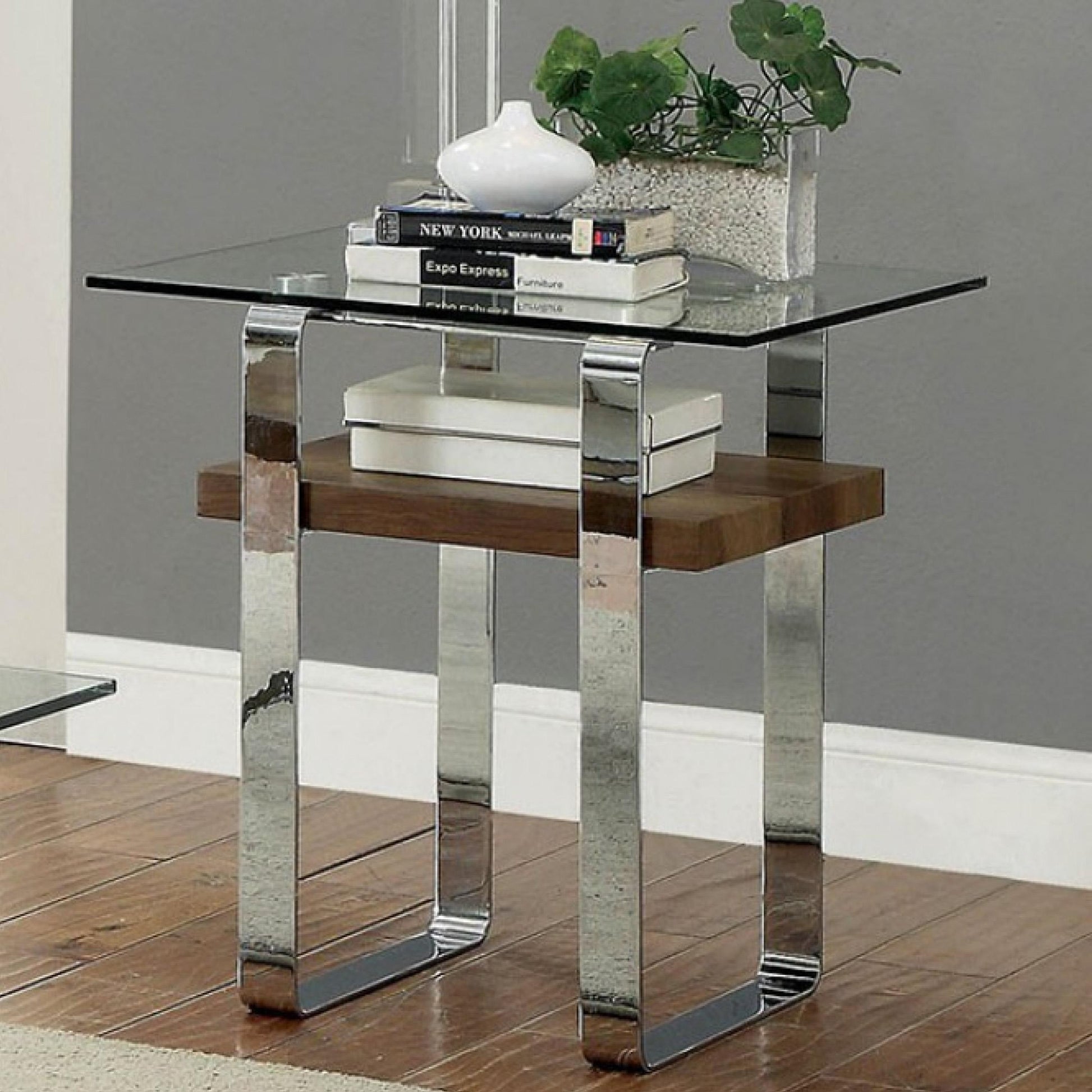  Furniture of America Elpeth End Table CM4157E-PK IMAGE 1