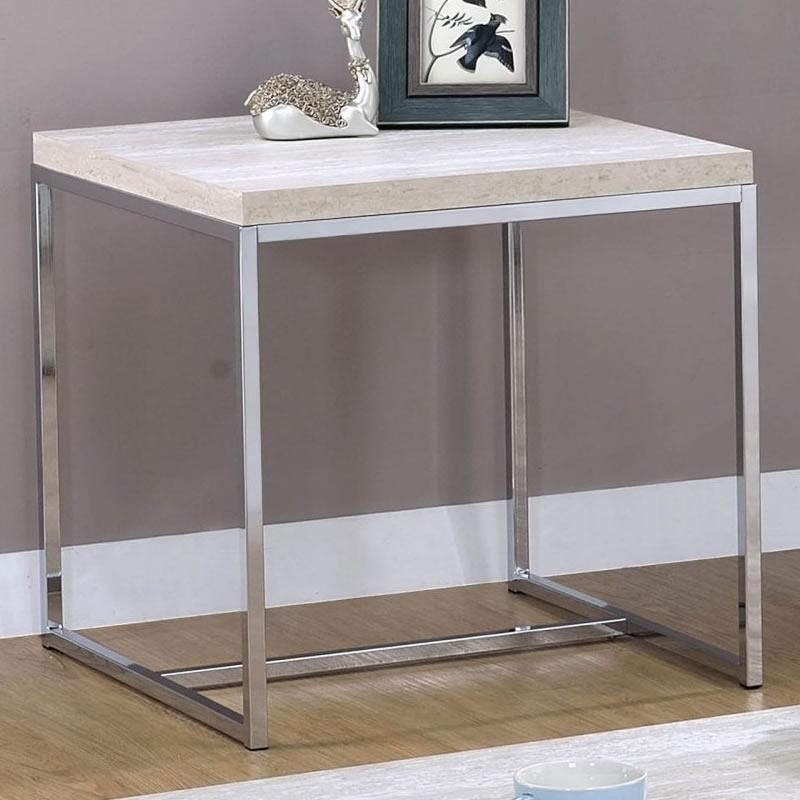  Furniture of America Olle End Table CM4151E IMAGE 1