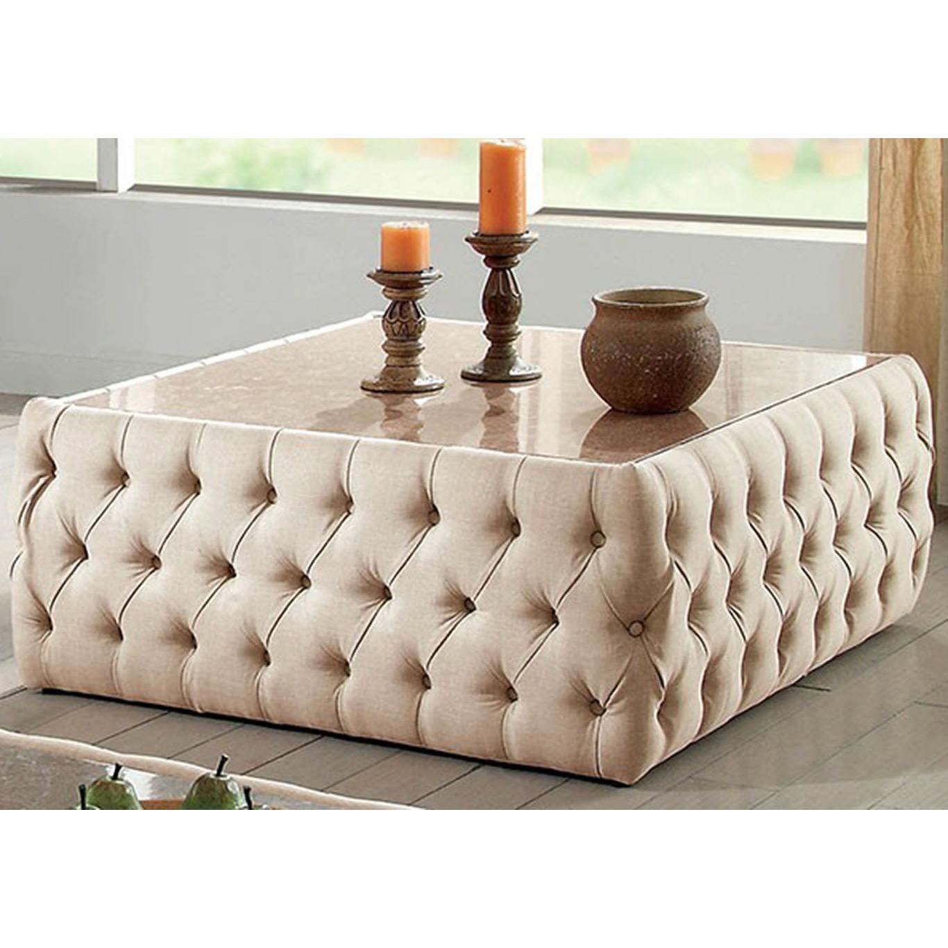  Furniture of America Deja Coffee Table CM4185SQ IMAGE 1