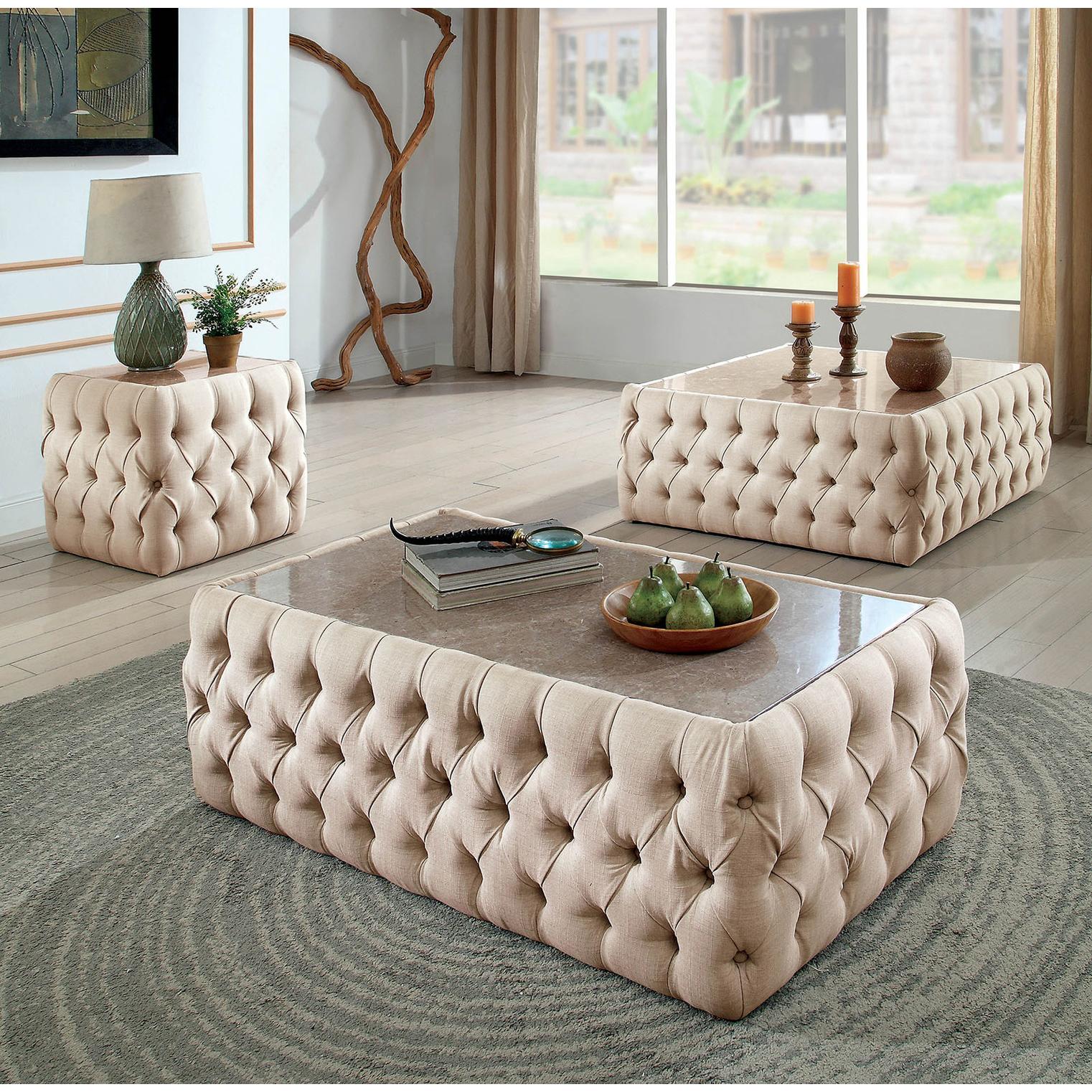  Furniture of America Deja Coffee Table CM4185SQ IMAGE 3