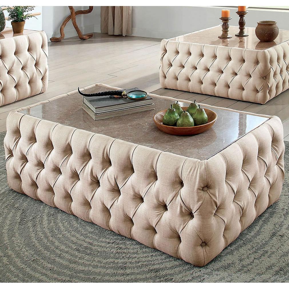  Furniture of America Deja Coffee Table CM4185C IMAGE 1