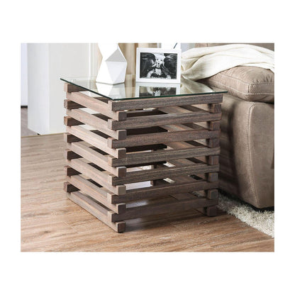  Furniture of America Rebekah End Table CM4617E IMAGE 2