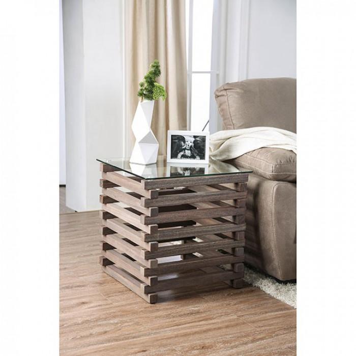  Furniture of America Rebekah End Table CM4617E IMAGE 3