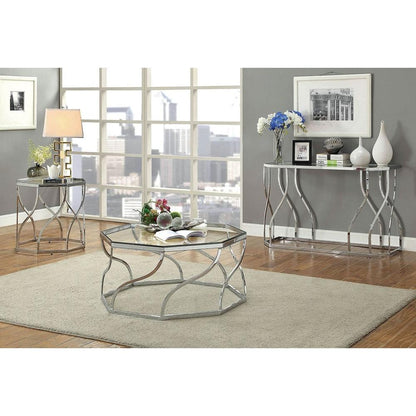  Furniture of America Evaline Coffee Table CM4158C-PK IMAGE 5