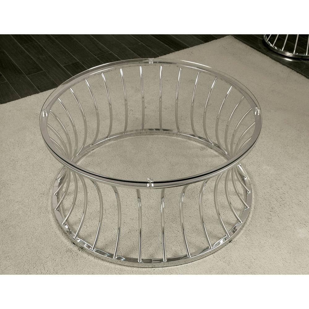  Furniture of America Esme Coffee Table CM4172C-PK IMAGE 2