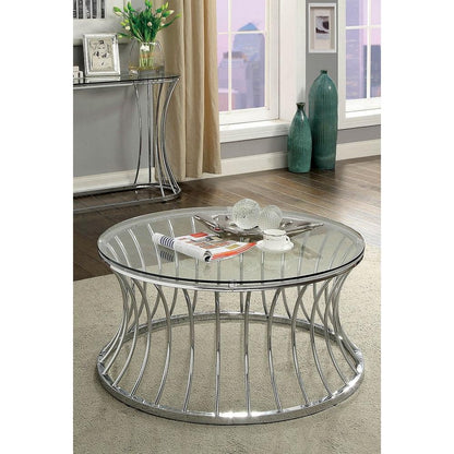  Furniture of America Esme Coffee Table CM4172C-PK IMAGE 3