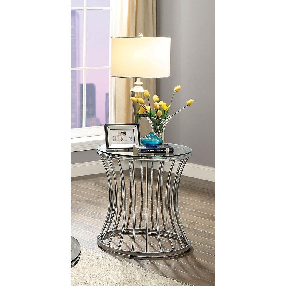  Furniture of America Esme End Table CM4172E-PK IMAGE 3