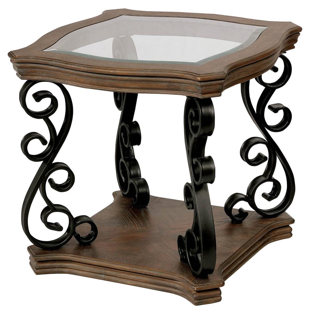  Furniture of America Yesenia End Table CM4184E IMAGE 1