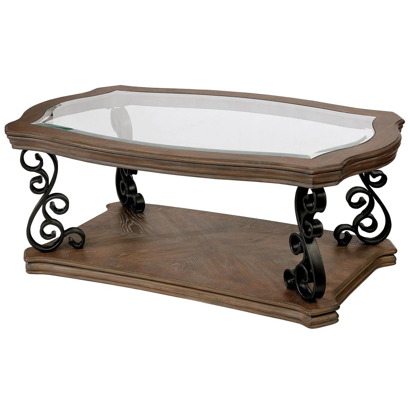  Furniture of America Yesenia Coffee Table CM4184C IMAGE 1
