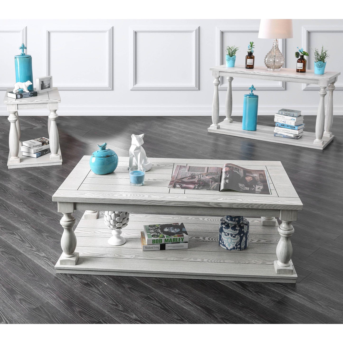  Furniture of America Arlington Sofa Table CM4520S IMAGE 4
