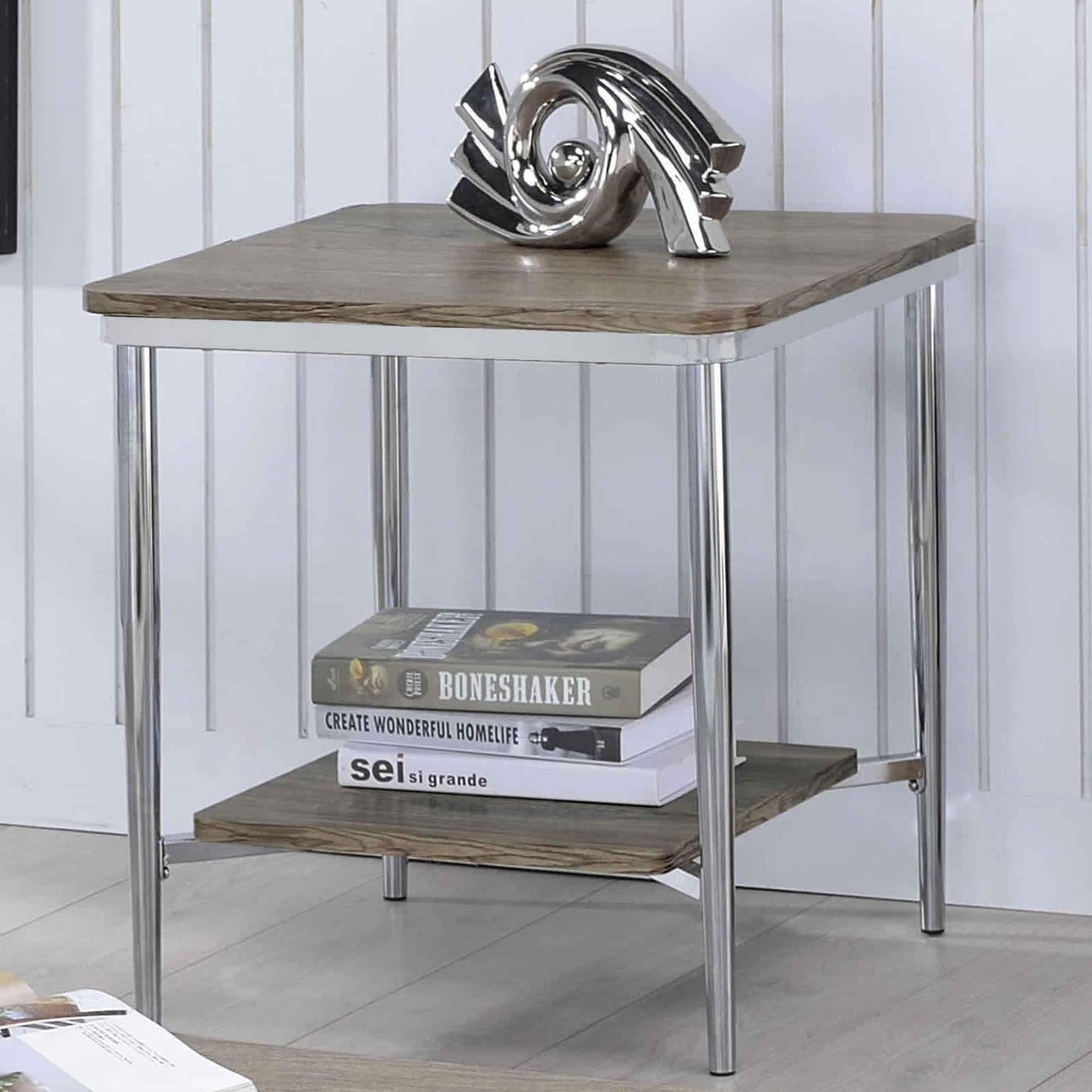  Furniture of America Cathleen End Table CM4150E IMAGE 1