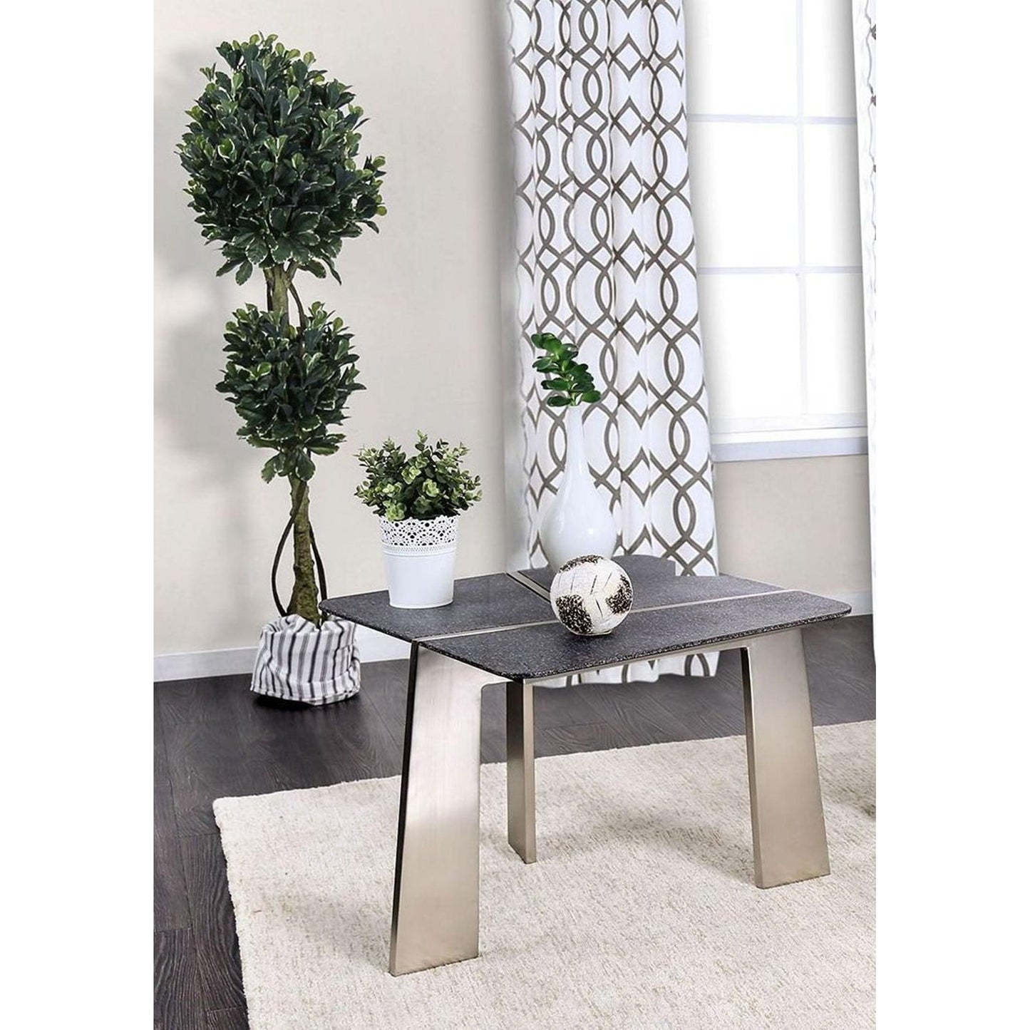  Furniture of America Shannon End Table CM4616E-PK IMAGE 2