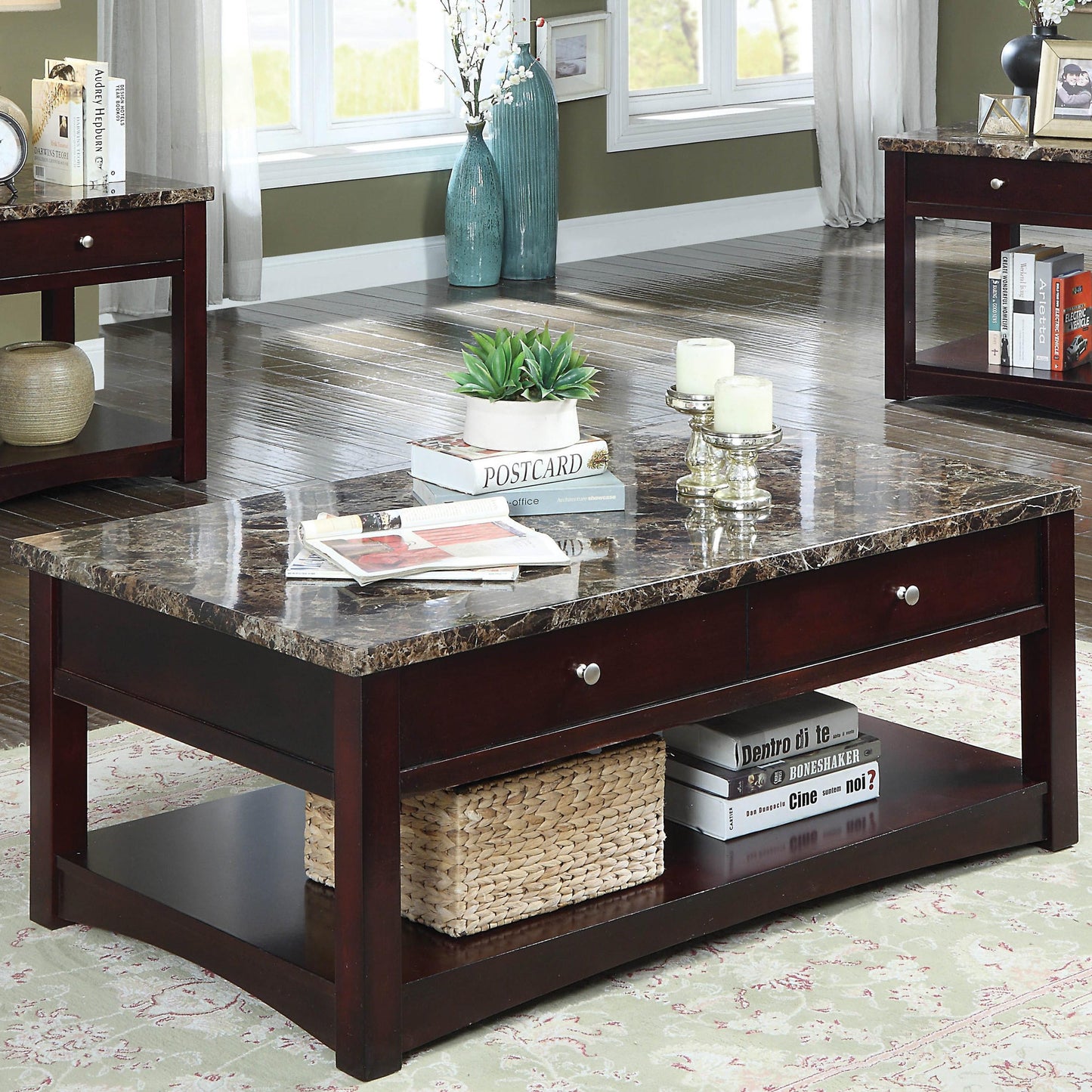  Furniture of America Cass Lift Top Coffee Table CM4174C IMAGE 1