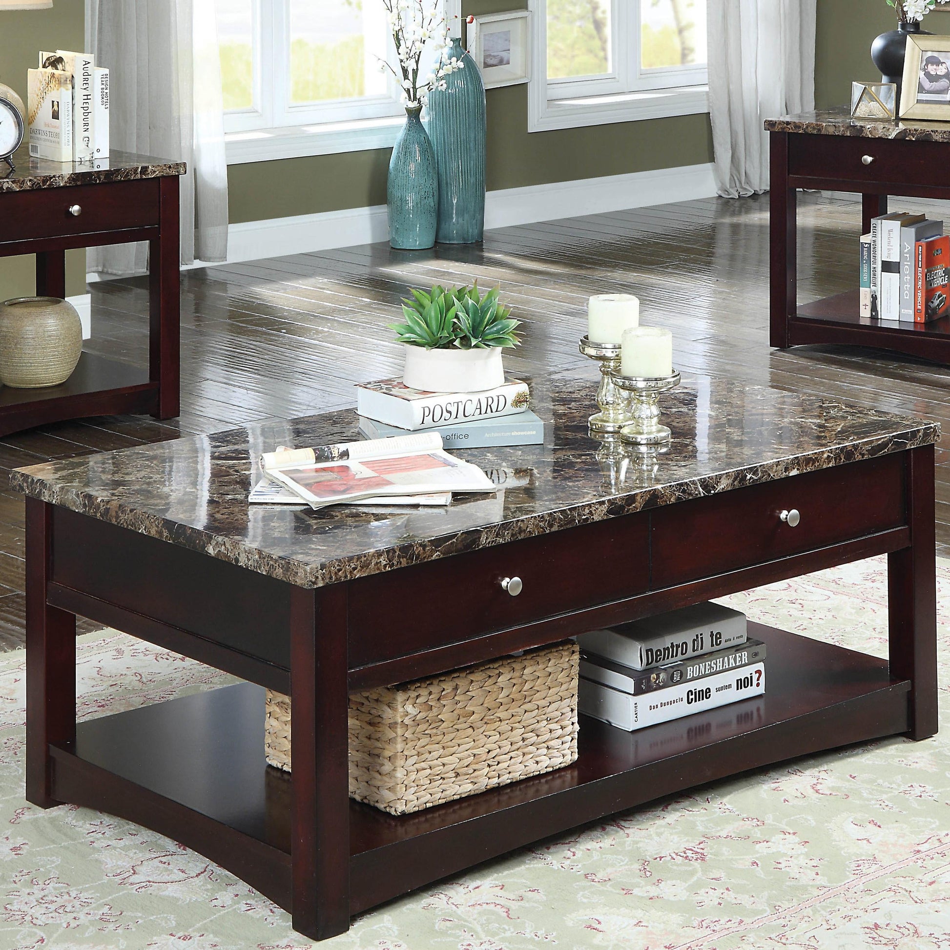  Furniture of America Cass Lift Top Coffee Table CM4174C IMAGE 1