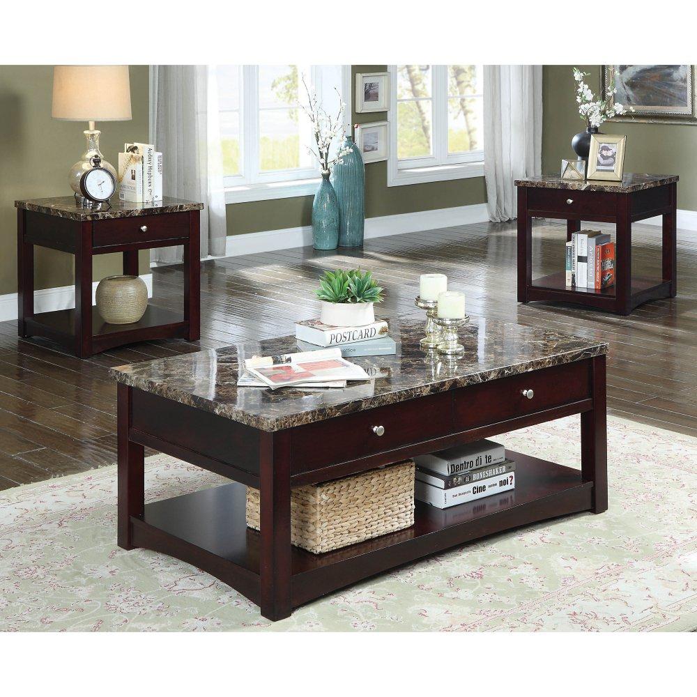  Furniture of America Cass End Table CM4174E IMAGE 3