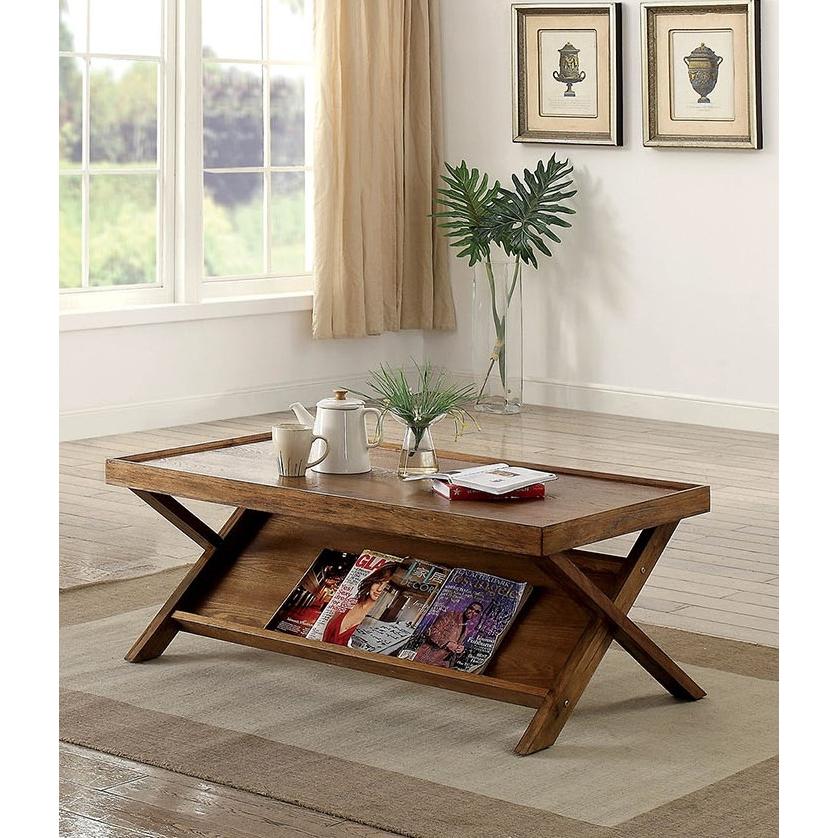  Furniture of America Caitlan Coffee Table CM4177C IMAGE 2