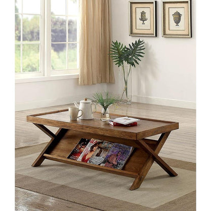  Furniture of America Caitlan Coffee Table CM4177C IMAGE 2