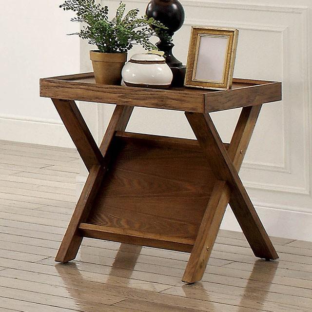  Furniture of America Caitlan End Table CM4177E IMAGE 1