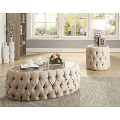  Furniture of America Deja Coffee Table CM4185CR IMAGE 3