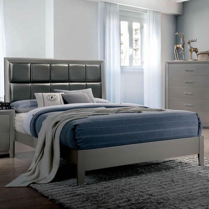  Furniture of America Blythe Full Upholstered Panel Bed CM7869F-BED IMAGE 2