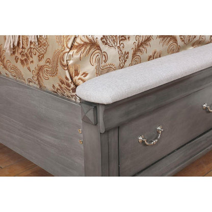  Furniture of America Merida Queen Platform Bed with Storage CM7504GY-Q-BED IMAGE 4