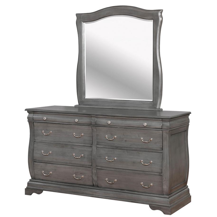  Furniture of America Brunswick 8-Drawer Dresser CM7503GY-D IMAGE 2