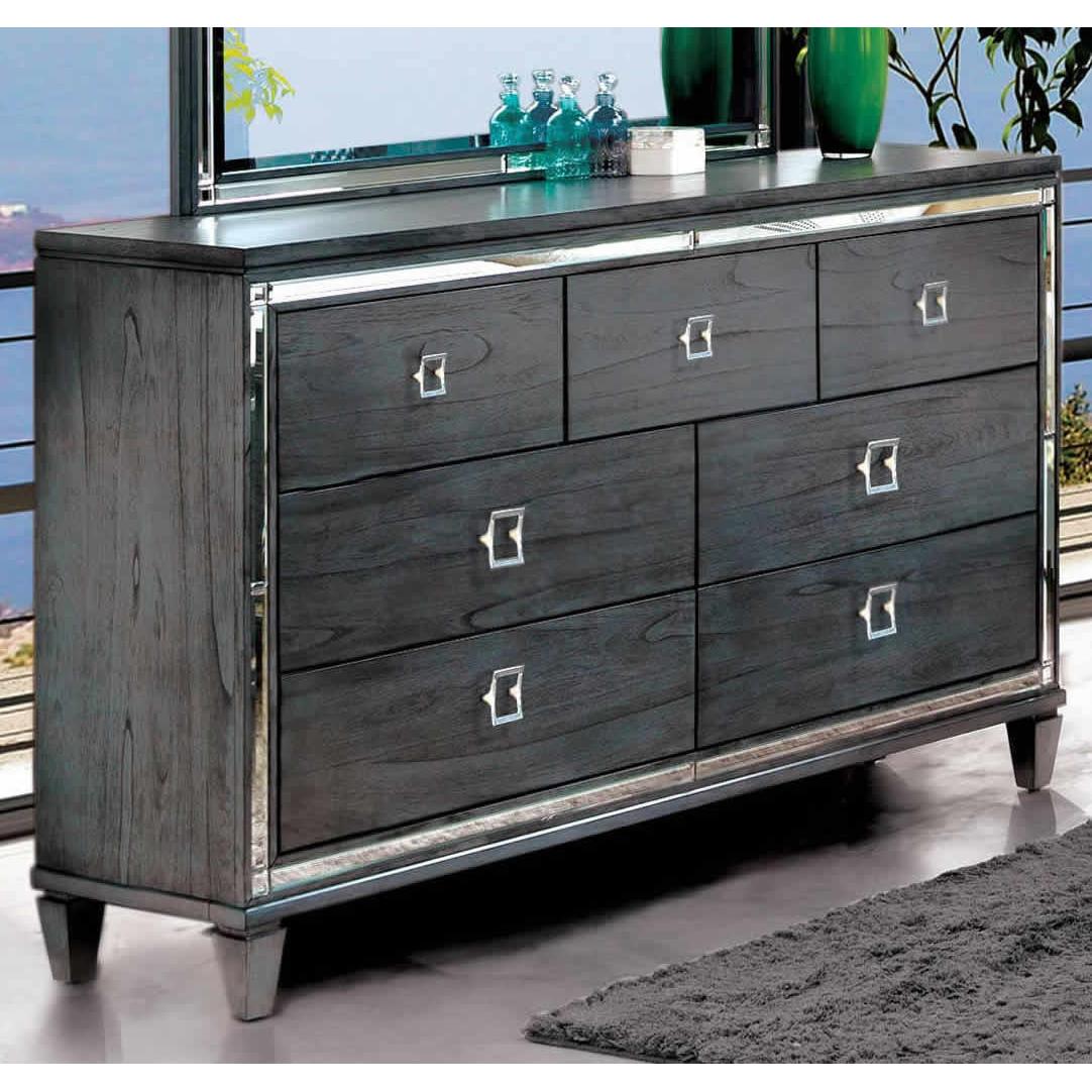  Furniture of America Clover 7-Drawer Dresser CM7971D IMAGE 4