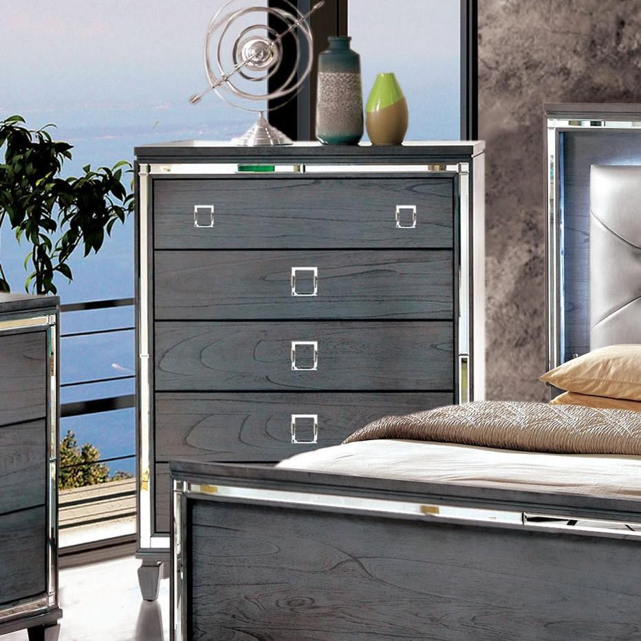  Furniture of America Clover 5-Drawer Chest CM7971C IMAGE 2