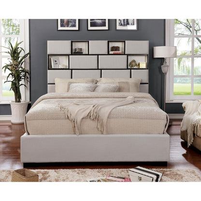  Furniture of America Gemma Queen Upholstered Panel Bed CM7303Q-BED IMAGE 2